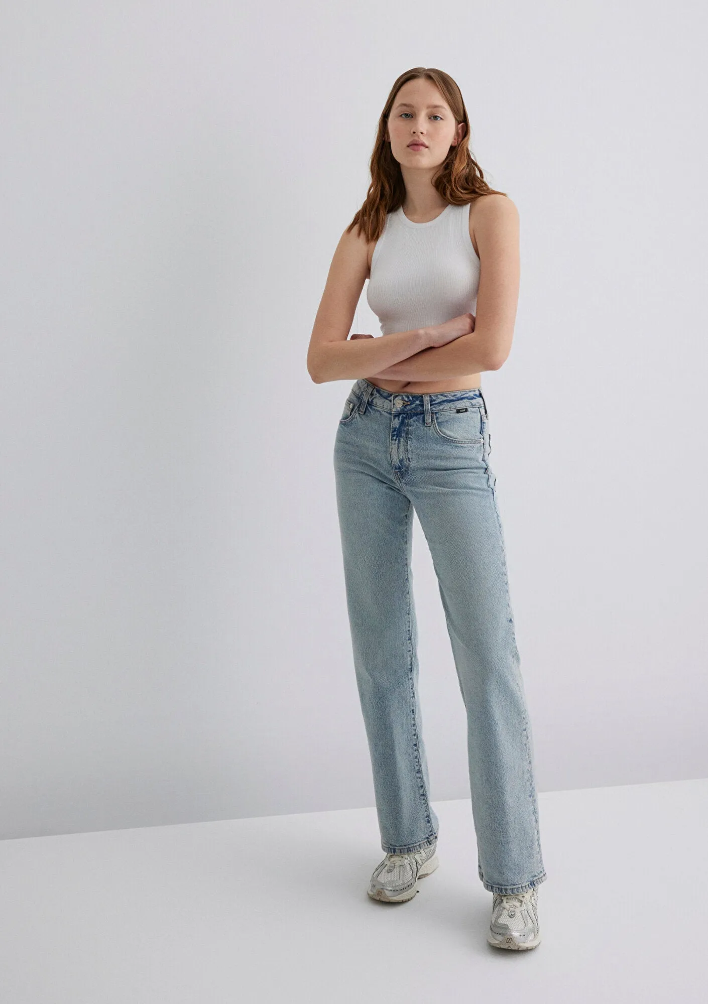 Ibiza Light Brushed Denim Jean Pants