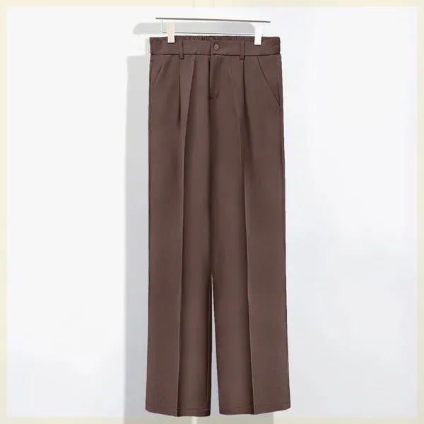 ice Silk Straight Leg Pants