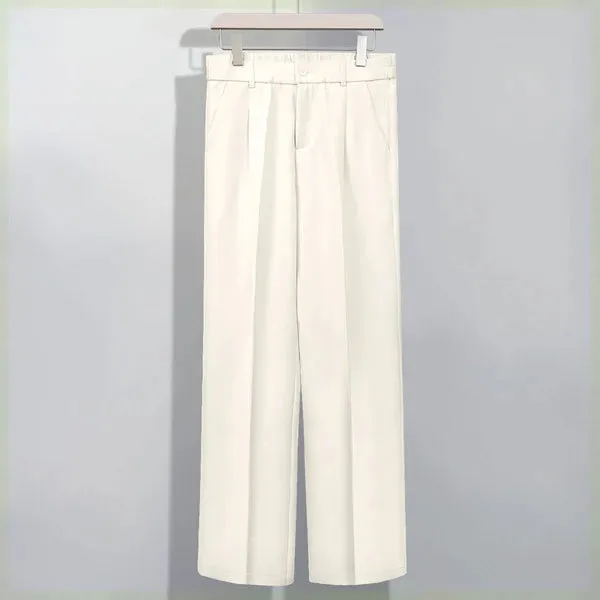 ice Silk Straight Leg Pants