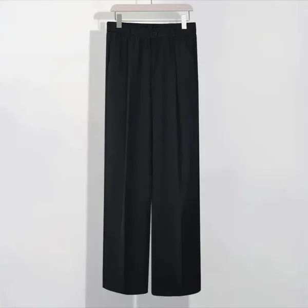 ice Silk Straight Leg Pants