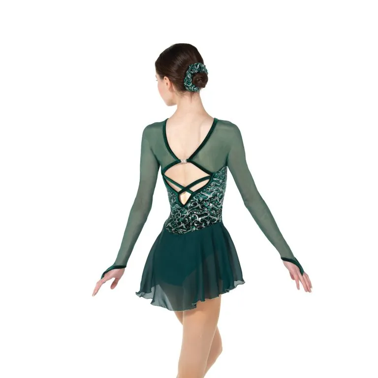 J12/23 Vignette Dress: Pine Green