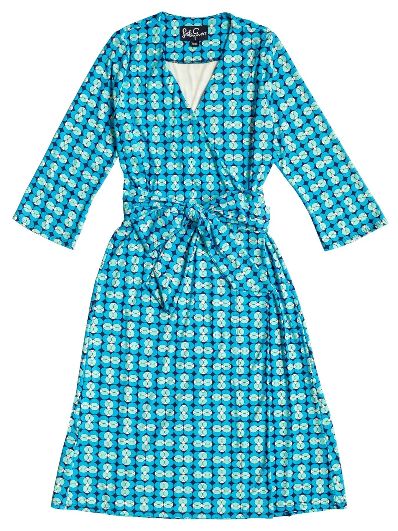 JACKIE wrap dress Spyglass Blue