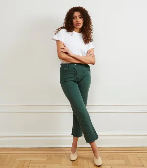 James Straight Leg Work Pants in Hunter Green
