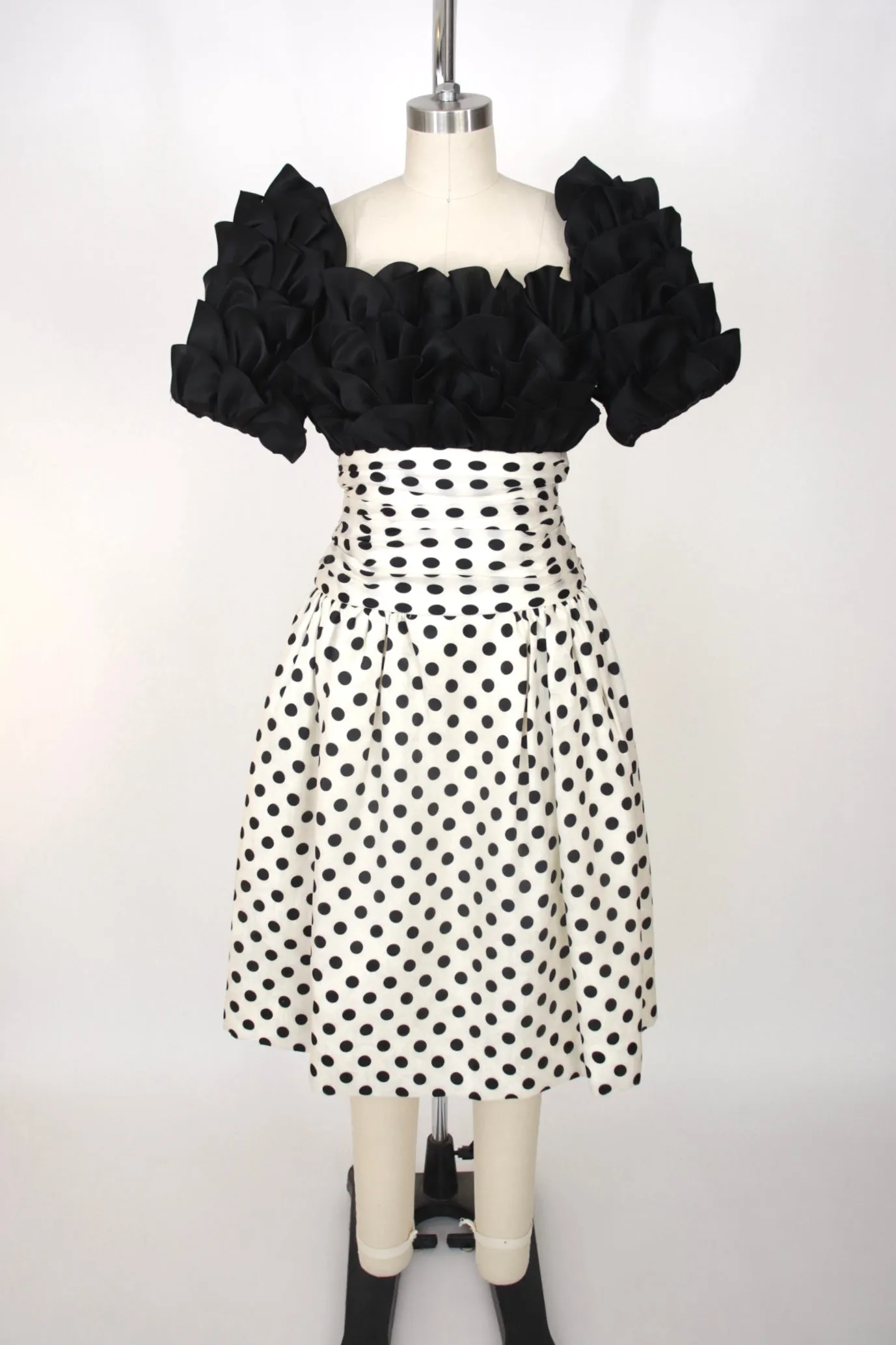 Jarin Polka Dot Dress