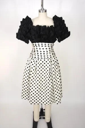 Jarin Polka Dot Dress