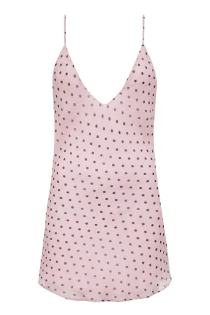 Jordan Mini Slip Dress in Pink