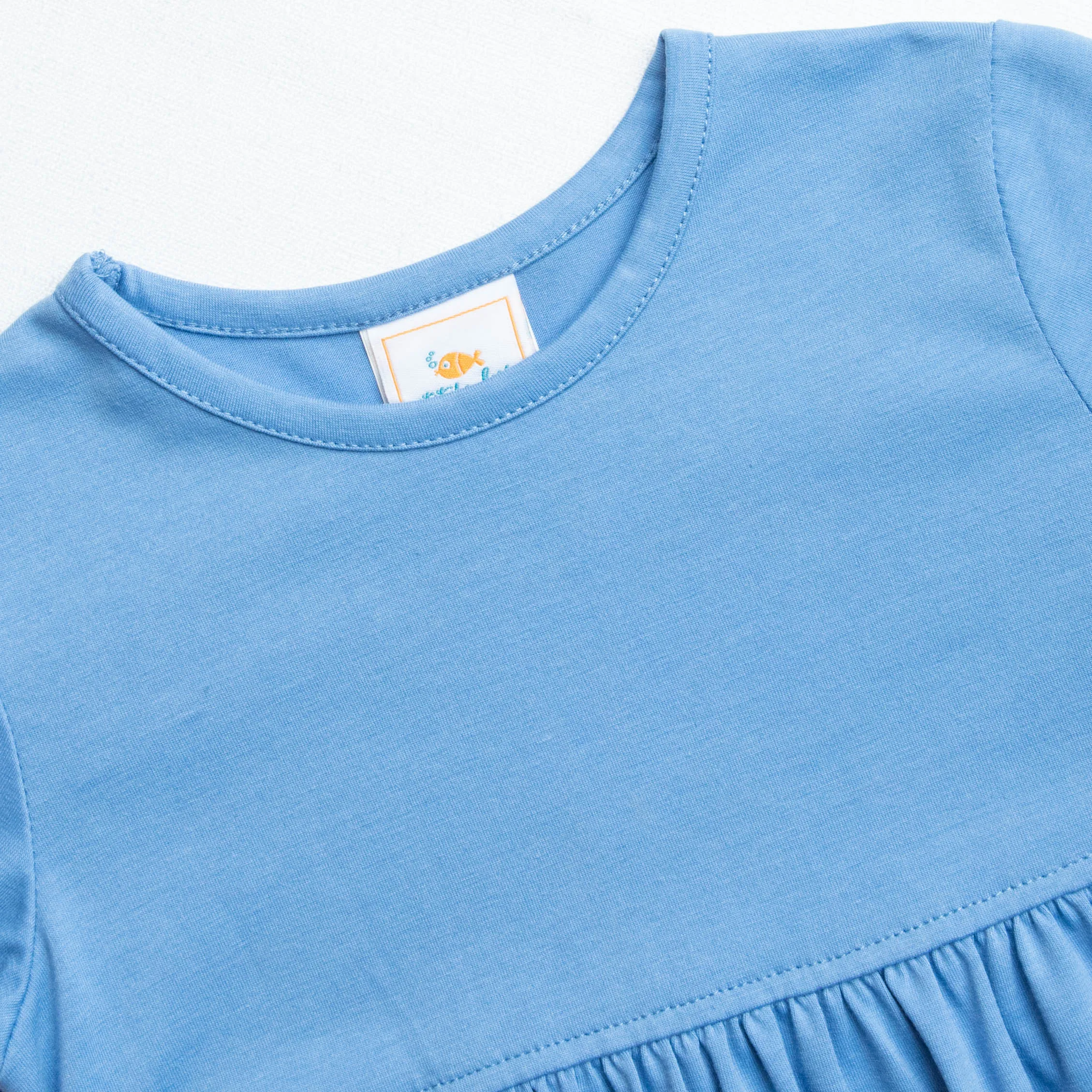 Josie Dress, Blue Party Dot