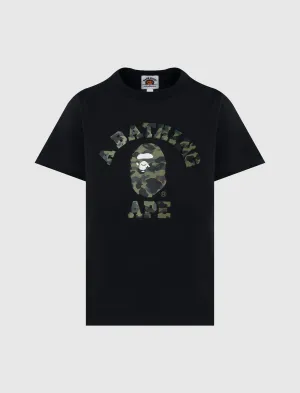 KIDS 1ST CAMO COLLEGE TEE