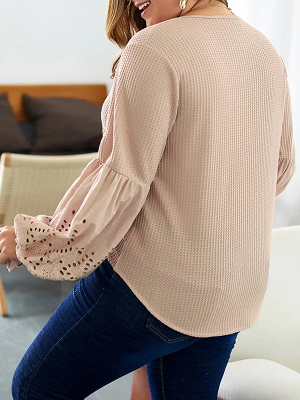 Knitted New Long Sleeve Cardigan Plus Size