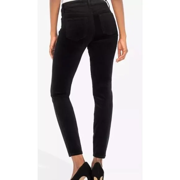 KUT FROM THE KLOTH NWT $99 Diana Skinny Black Corduroy Pants