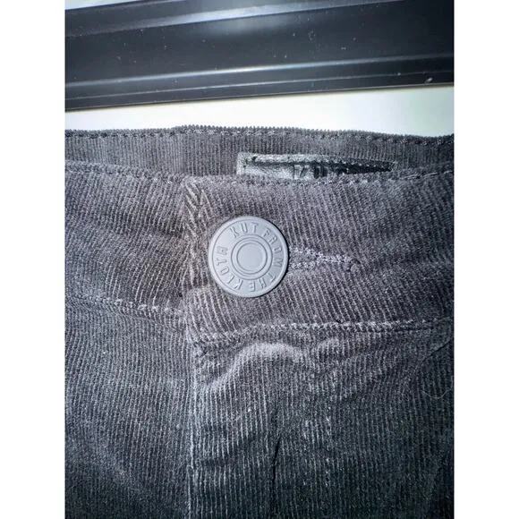 KUT FROM THE KLOTH NWT $99 Diana Skinny Black Corduroy Pants
