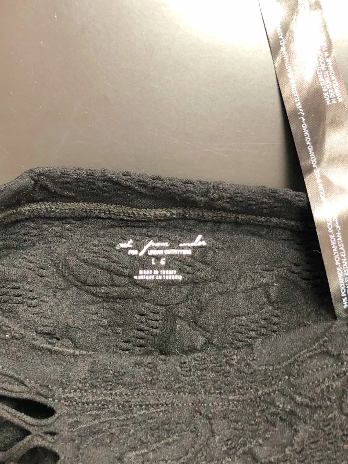 La Perla Black Lace Bodysuit Size S