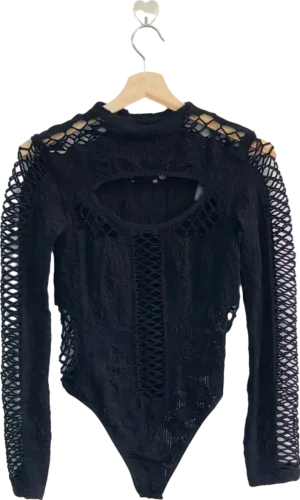 La Perla Black Lace Bodysuit Size S