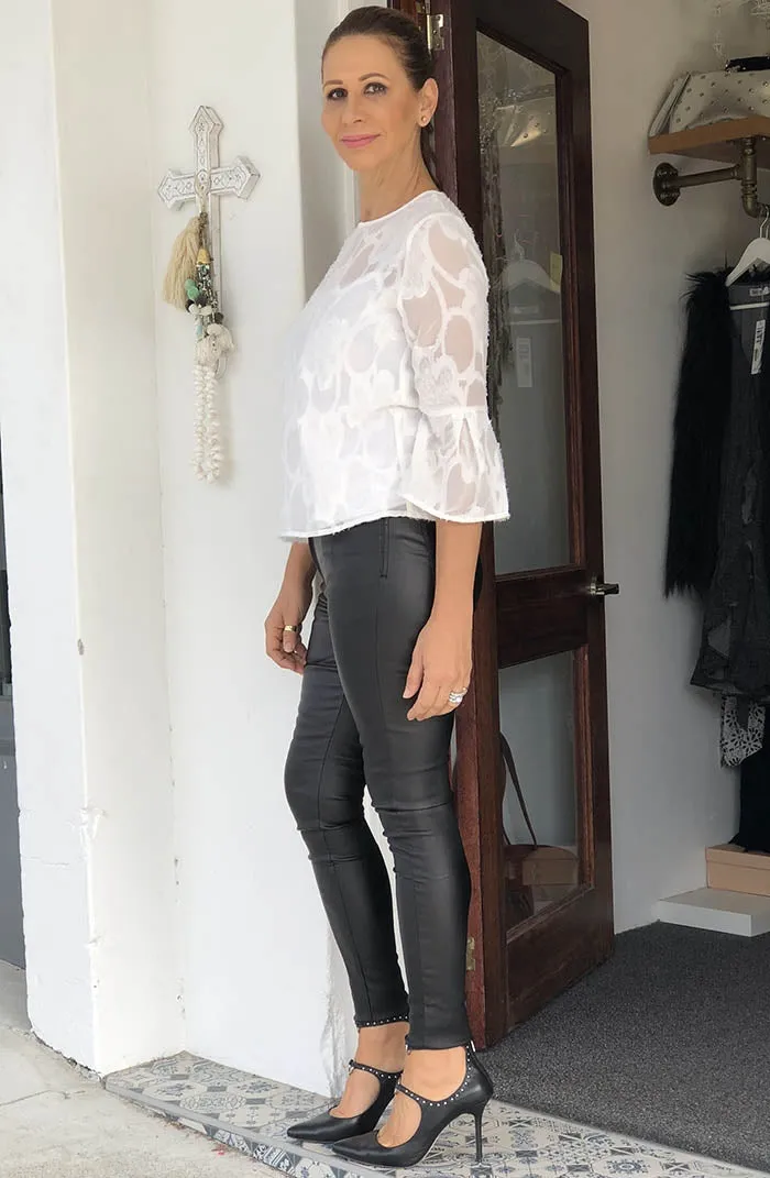 Lace Dream Top - White