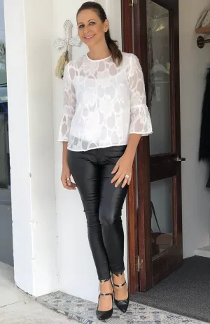 Lace Dream Top - White