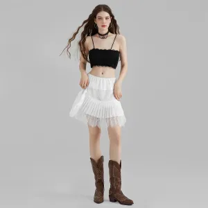 Lace Mini Skort