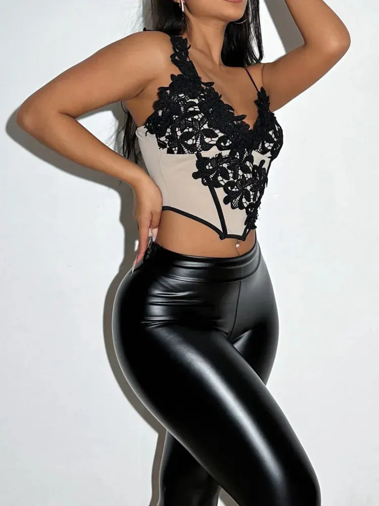 Lace Sexy Corset Tops