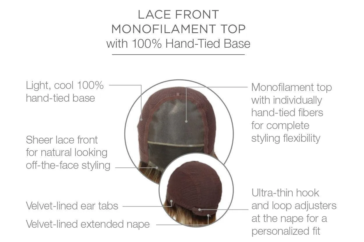 LAYER IT ON Hand Tied | RW | HF - Lace Front - Mono Top