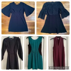 Lot of 5 mini dresses size XS urban outfitters H&amp;M Aritzia Rachel Zoe