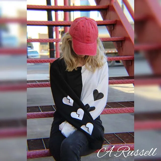 Love long sleeve t-shirt KF25053