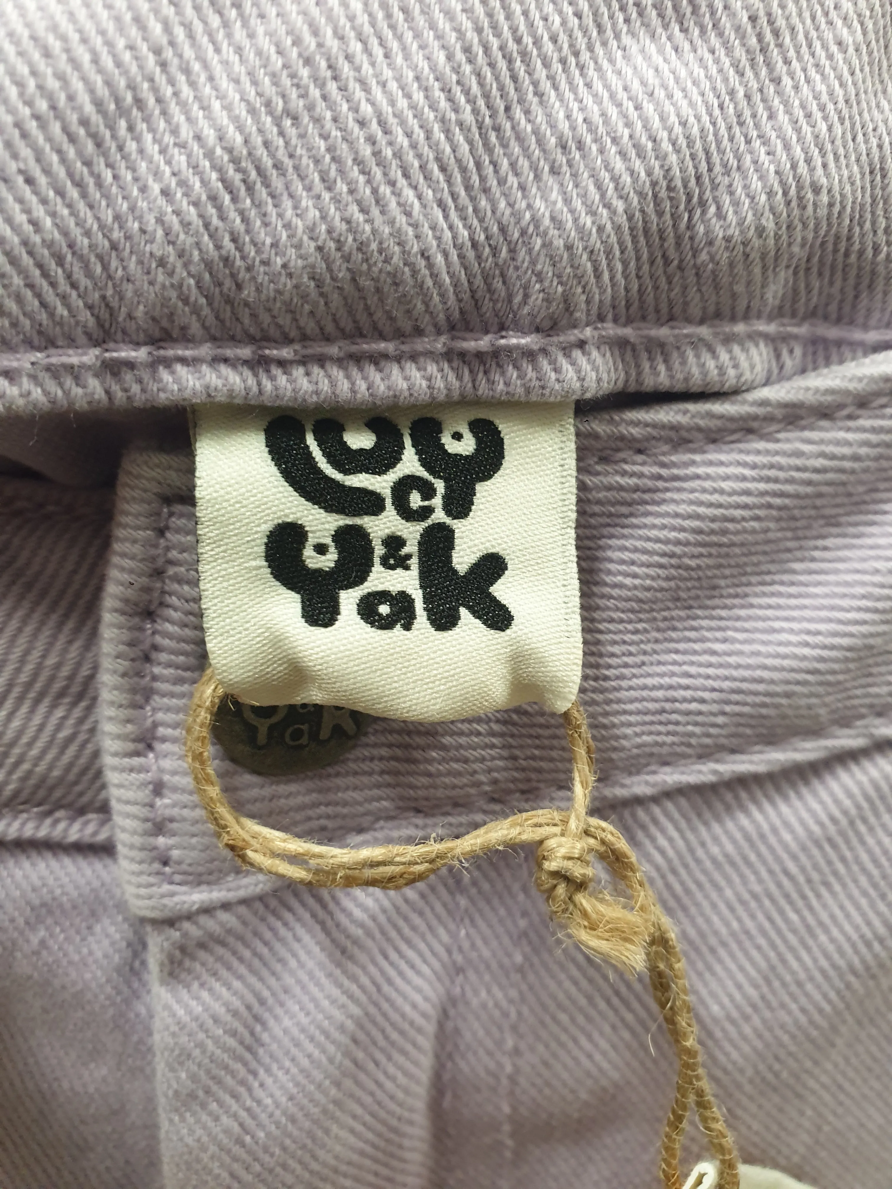 Lucy & Yak purple straight leg jeans size W32 / AU 12-14