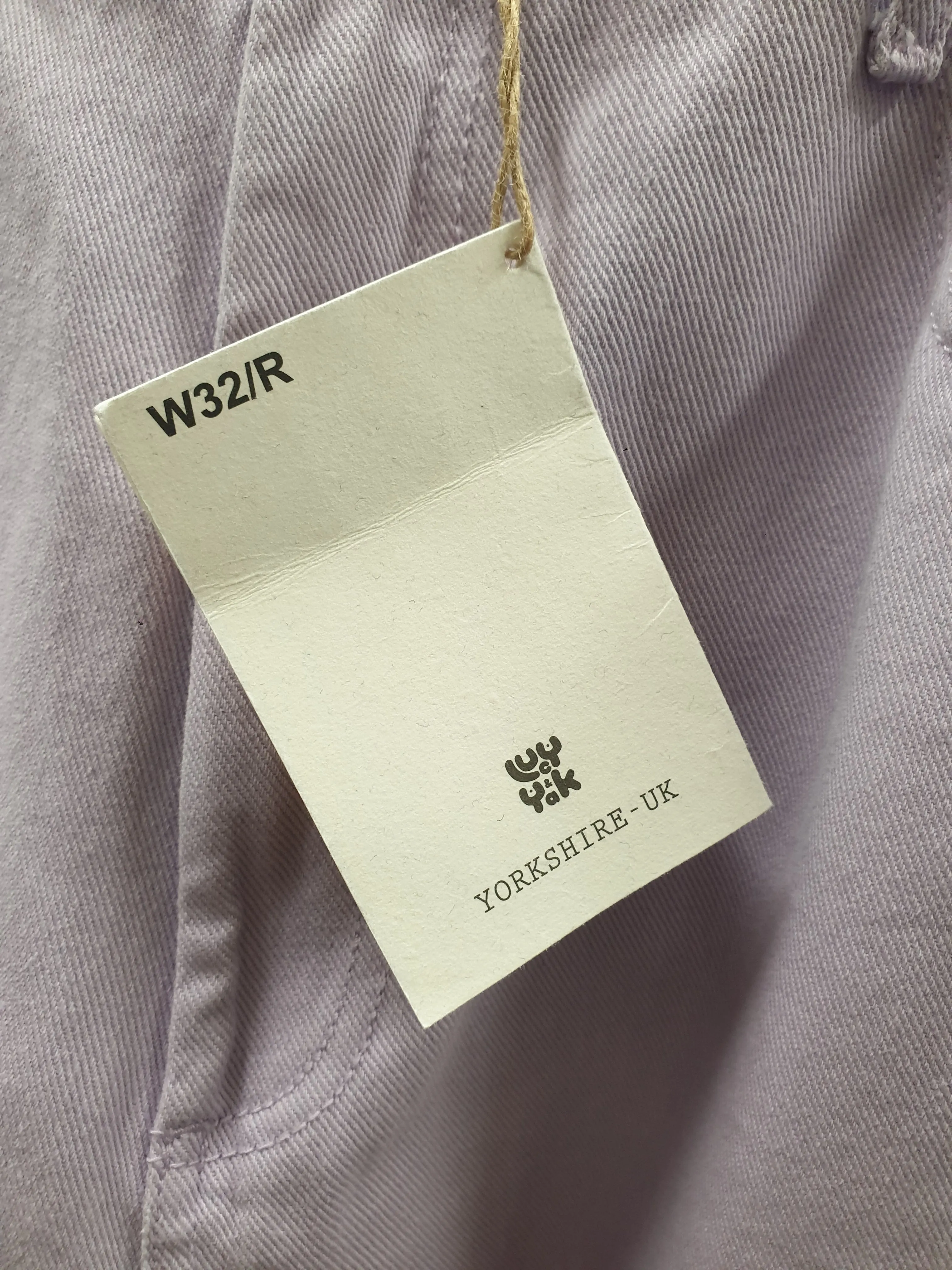 Lucy & Yak purple straight leg jeans size W32 / AU 12-14