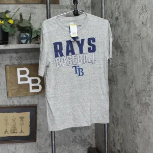 Majestic Womens Tampa Bay Rays Short Sleeve T-Shirt Tee RAYSAMS