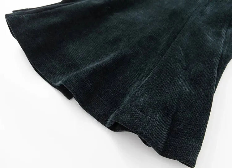 Makenzie Double Breasted Jacket    Mermaid Skirt Office Lady 2-Piece Velvet Set