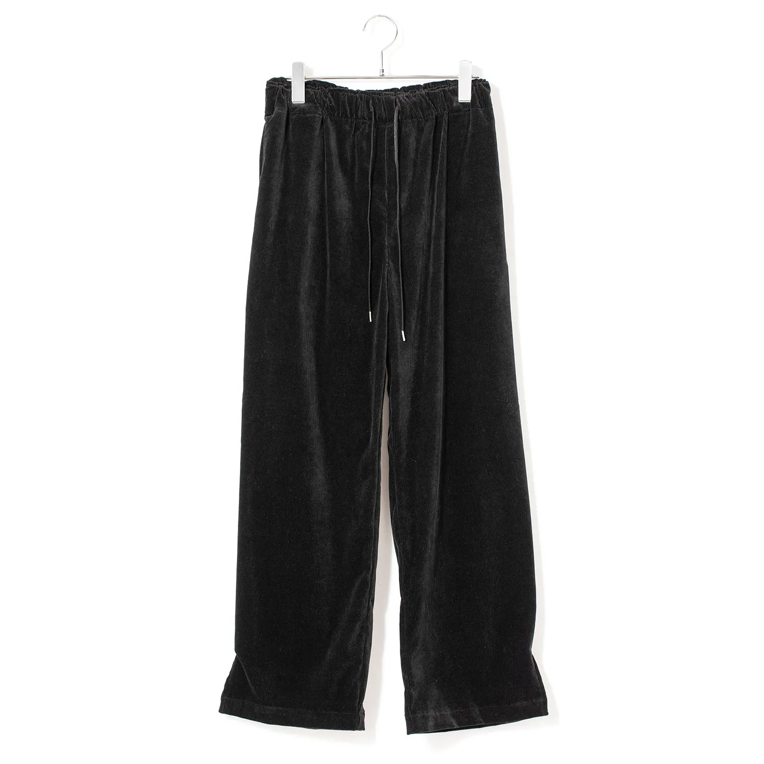 MANON | マノン　SIDE SLIT EASY CORDUROY PANTS