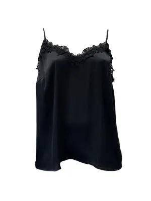 Marina Rinaldi Women's Black Quirite Pullover Tank Top NWT