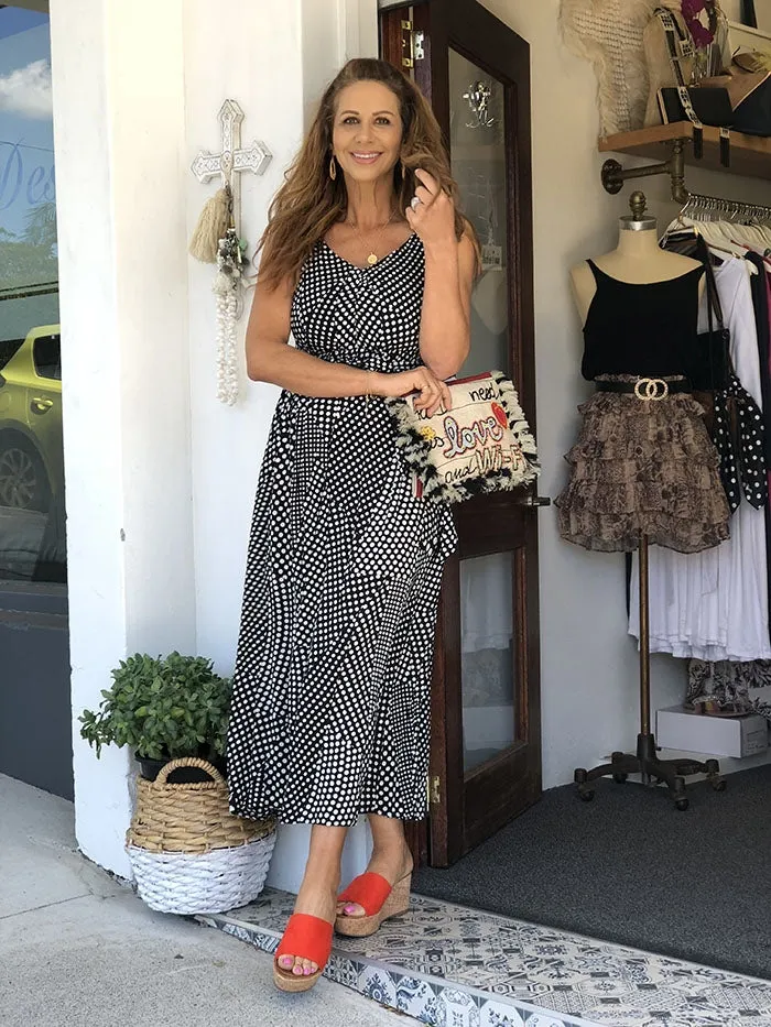Marley Dot Maxi Dress