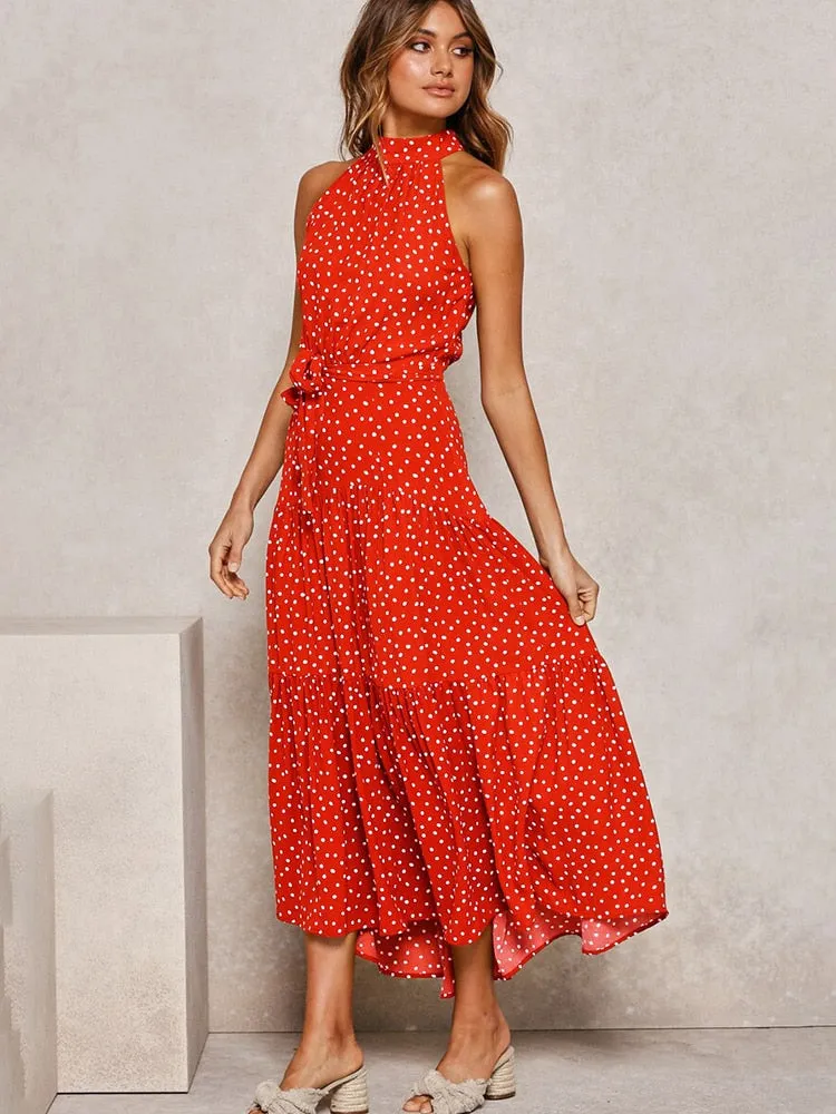 Martina Polka Dot Dress