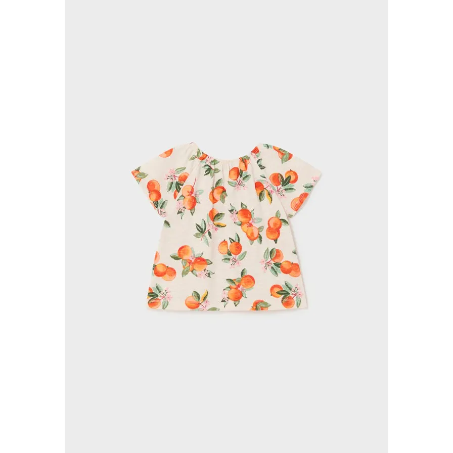Mayoral Short Sleeve Baby Girl Tees