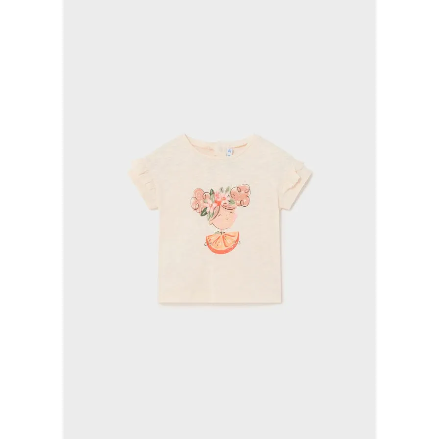 Mayoral Short Sleeve Baby Girl Tees