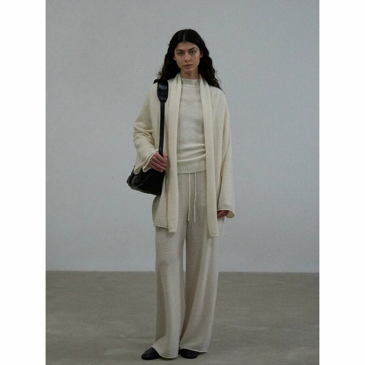 Medium and Long Knit Cardigan