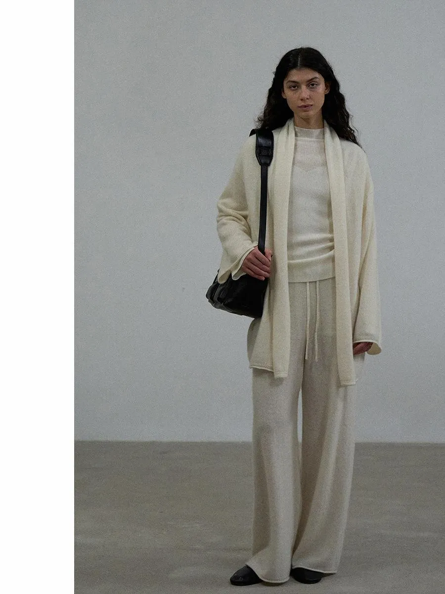 Medium and Long Knit Cardigan
