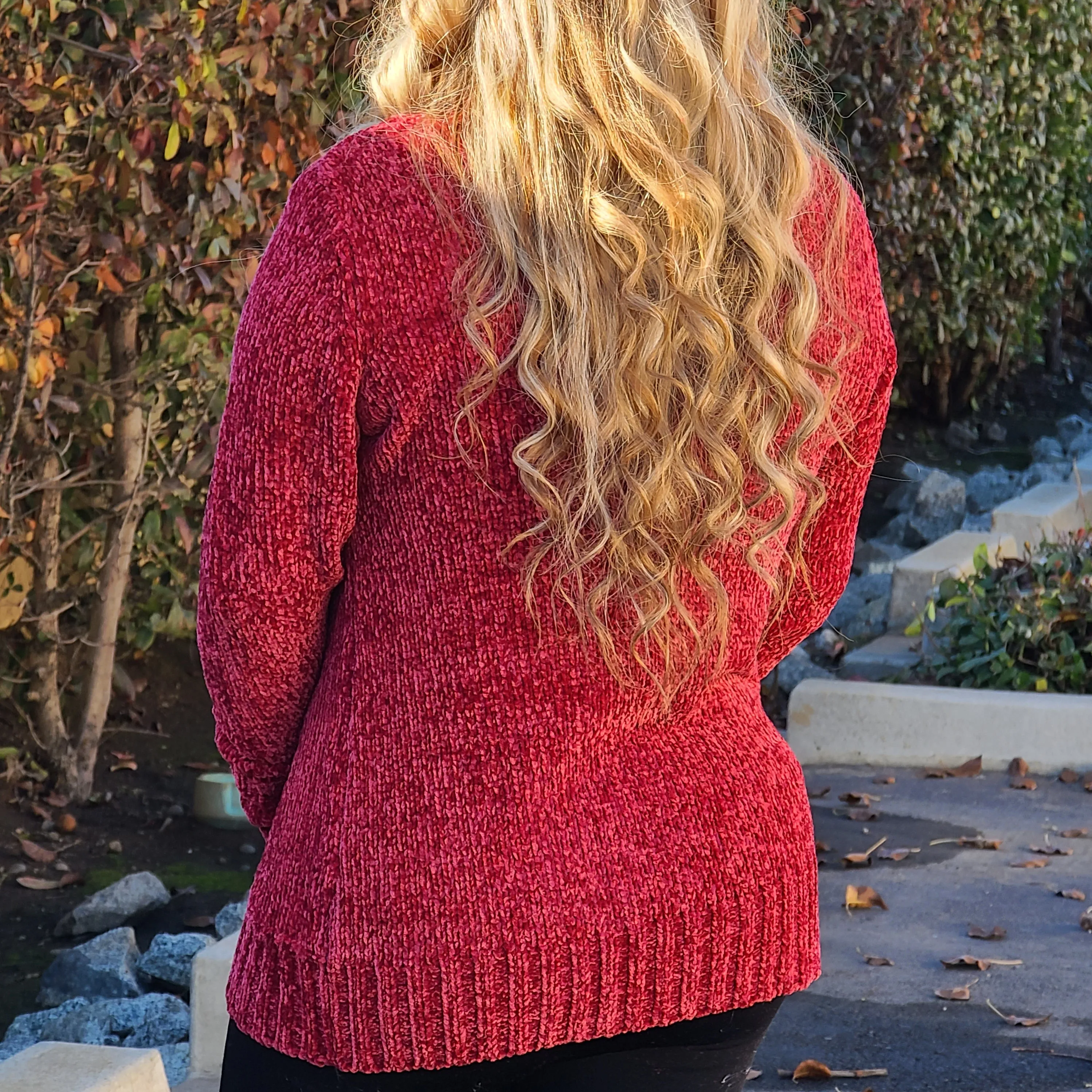 Melanie cardigan Burgundy