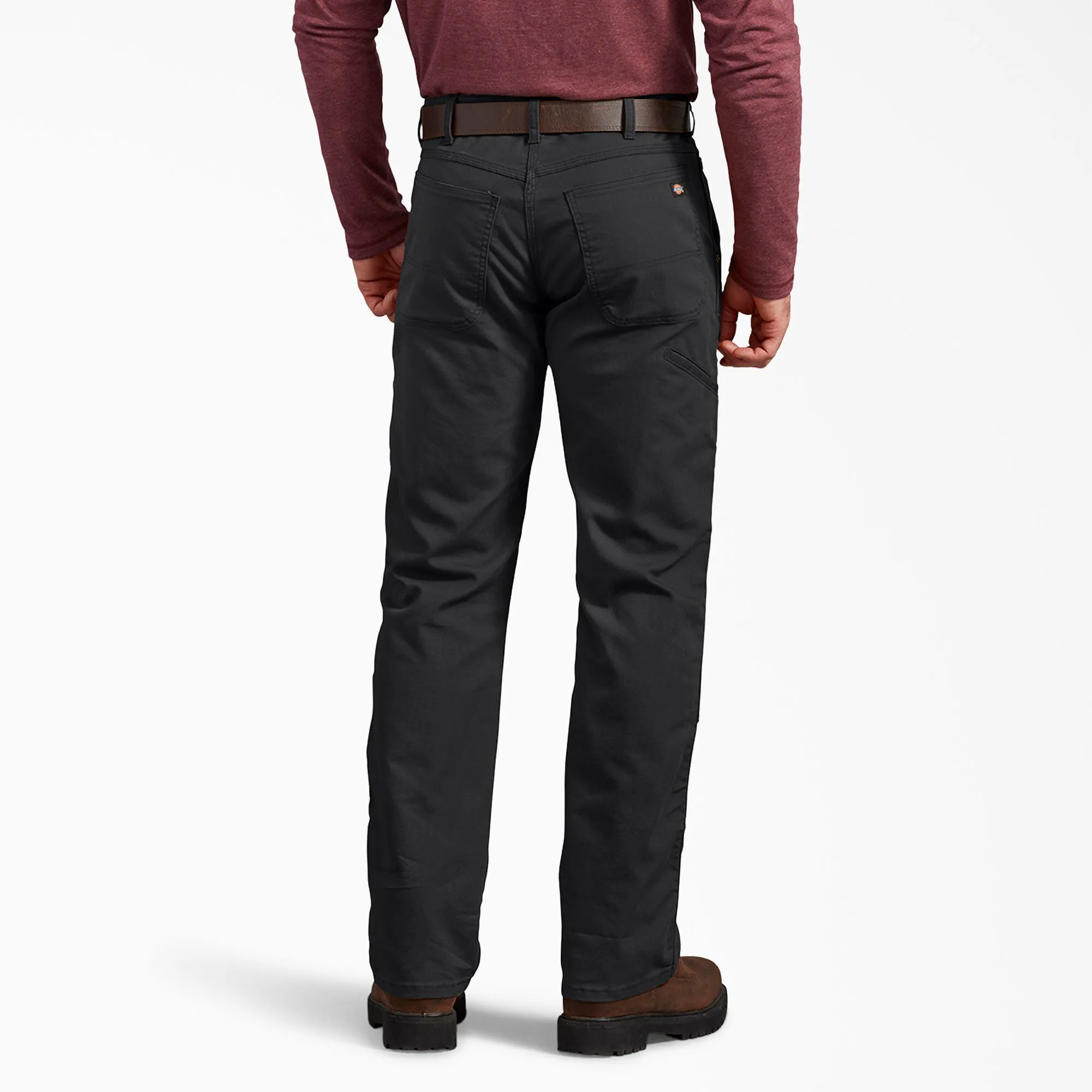 Men's Double Knee Pant DP903 - Stonewashed Black