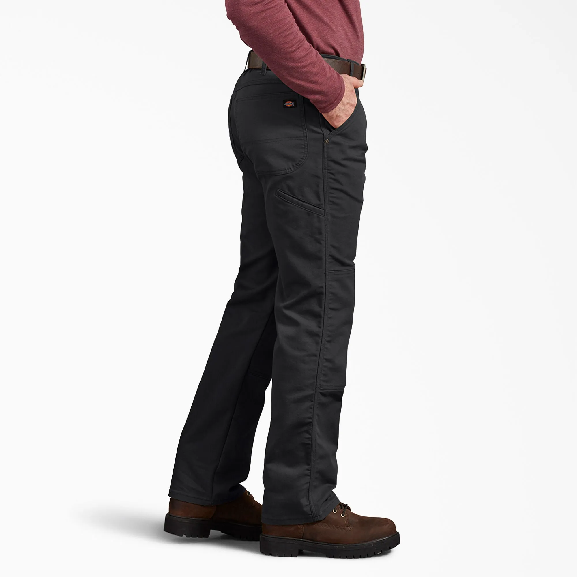 Men's Double Knee Pant DP903 - Stonewashed Black
