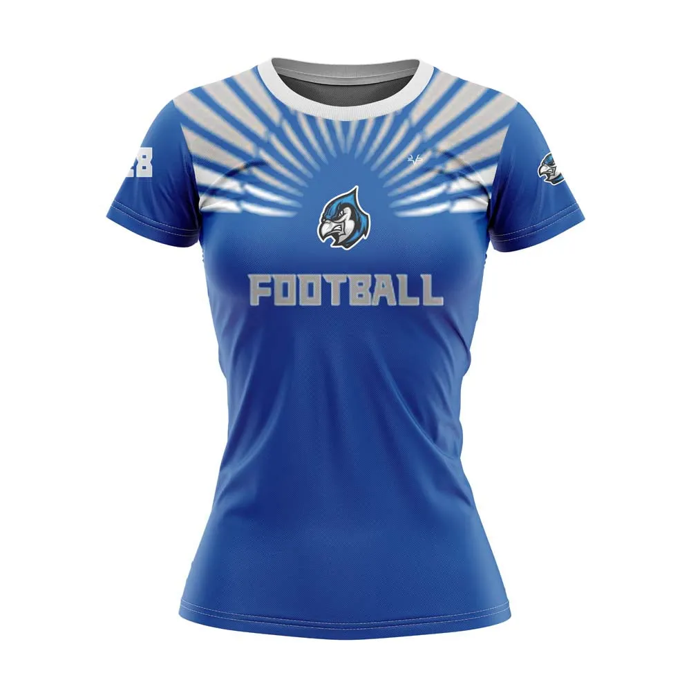 MIDDLESEX BLUE JAYS Full Dye Sublimated Women Cap Sleeve Shirt