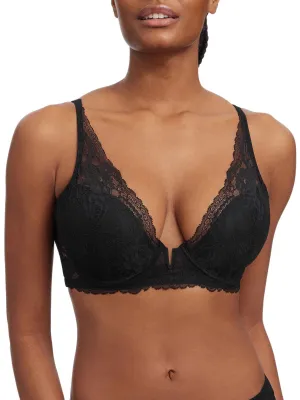 Minx Lightly Lined V-Wire Plunge Bra
