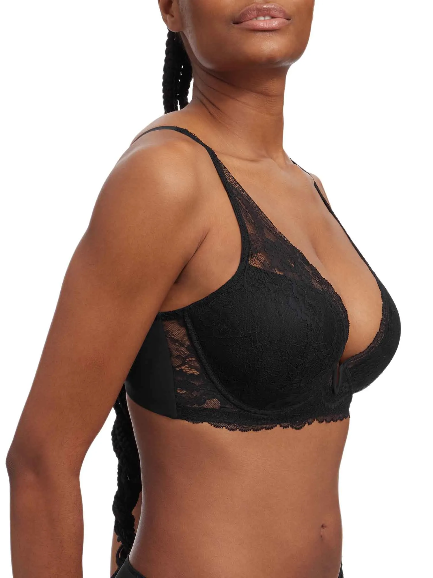 Minx Lightly Lined V-Wire Plunge Bra