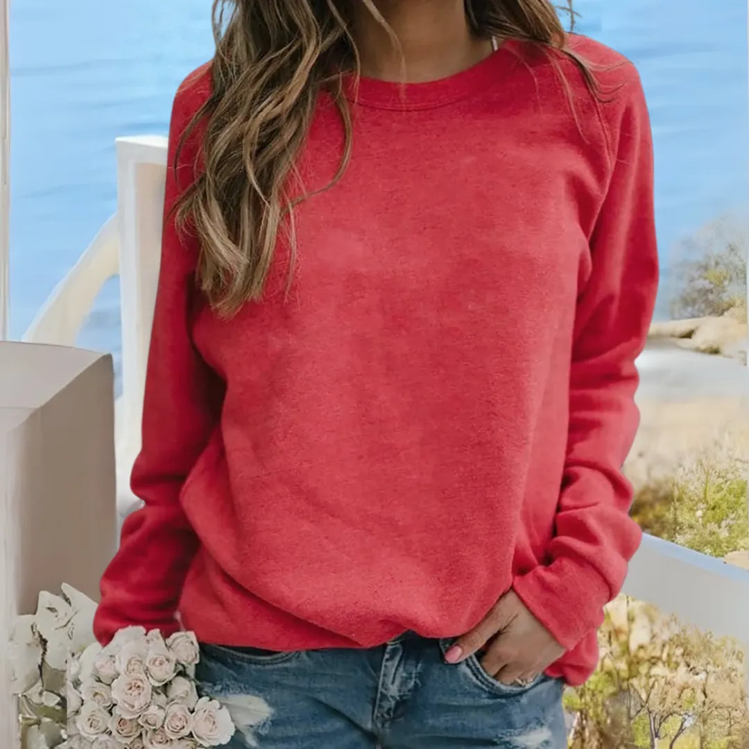 Mira - Elegant Red sweater