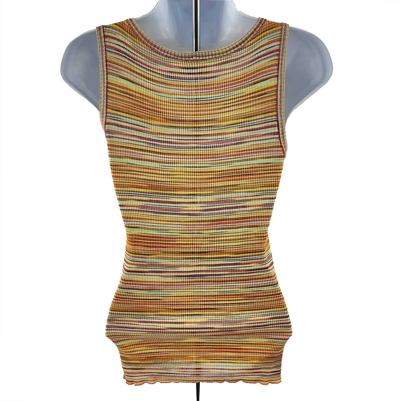Missoni for Nordstrom - Chevron Cardigan and Striped Tank Top - 38 US X