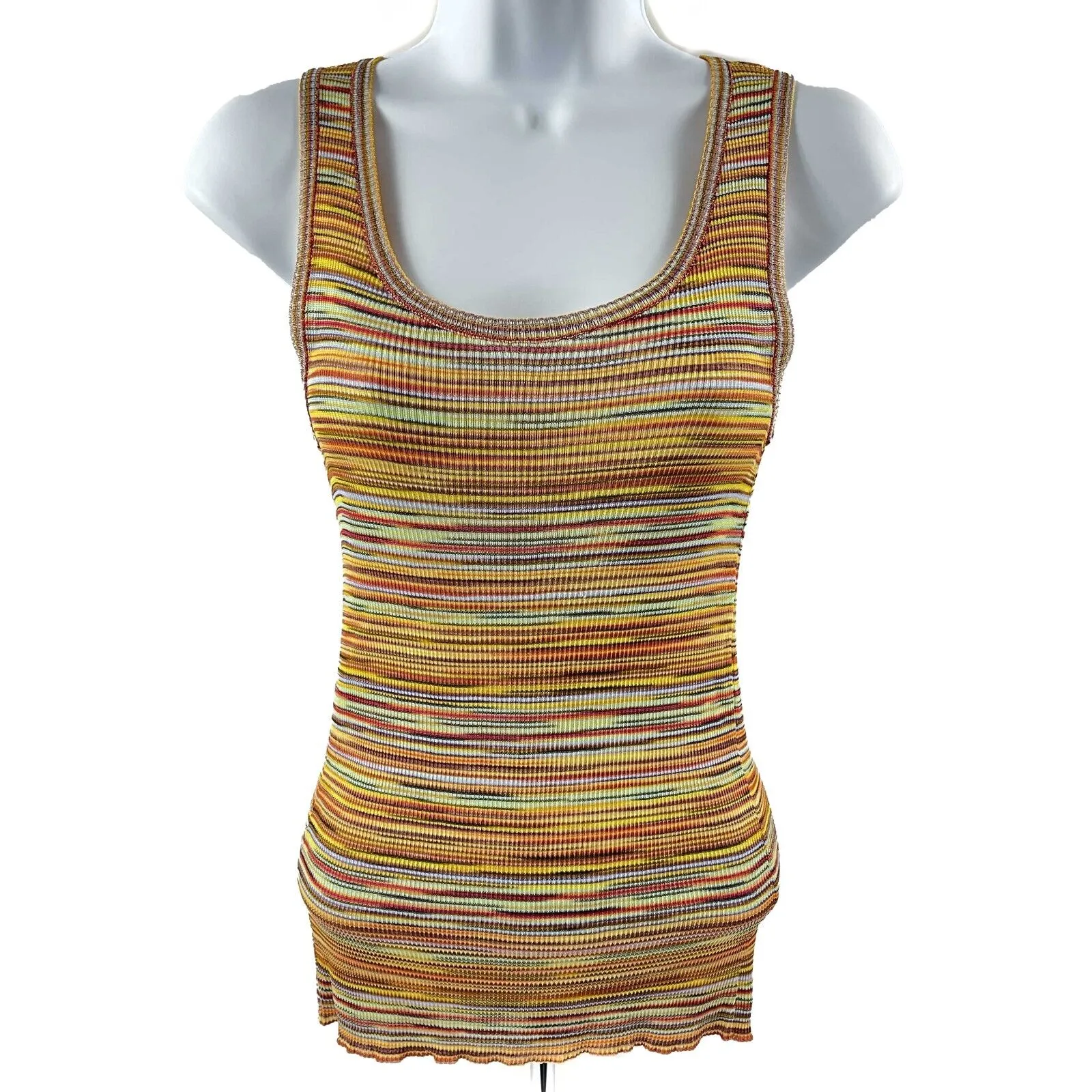 Missoni for Nordstrom - Chevron Cardigan and Striped Tank Top - 38 US X