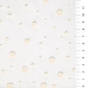 Mixed Size Spotted Flock Tulle Fabric