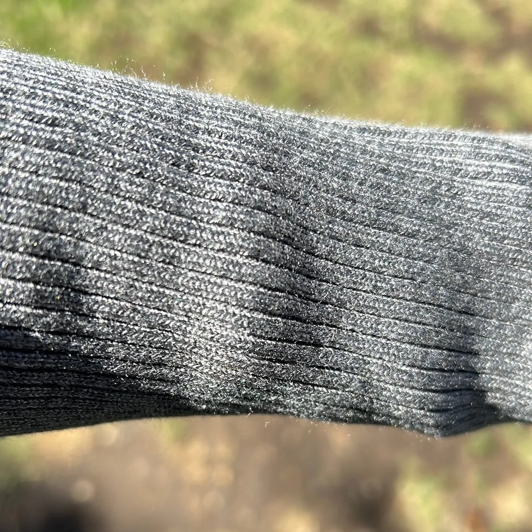 MM PUFFED SLEEVE RIBBED TOP.