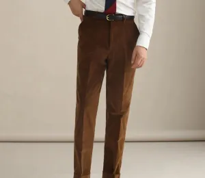 Naples High-Waist Corduroy Trousers