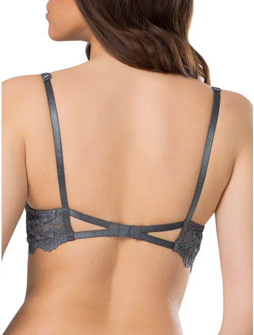 New with tags! Smart and Sexy Signature Lace Underwire Push Up Bra, Black, Sz 36DD!