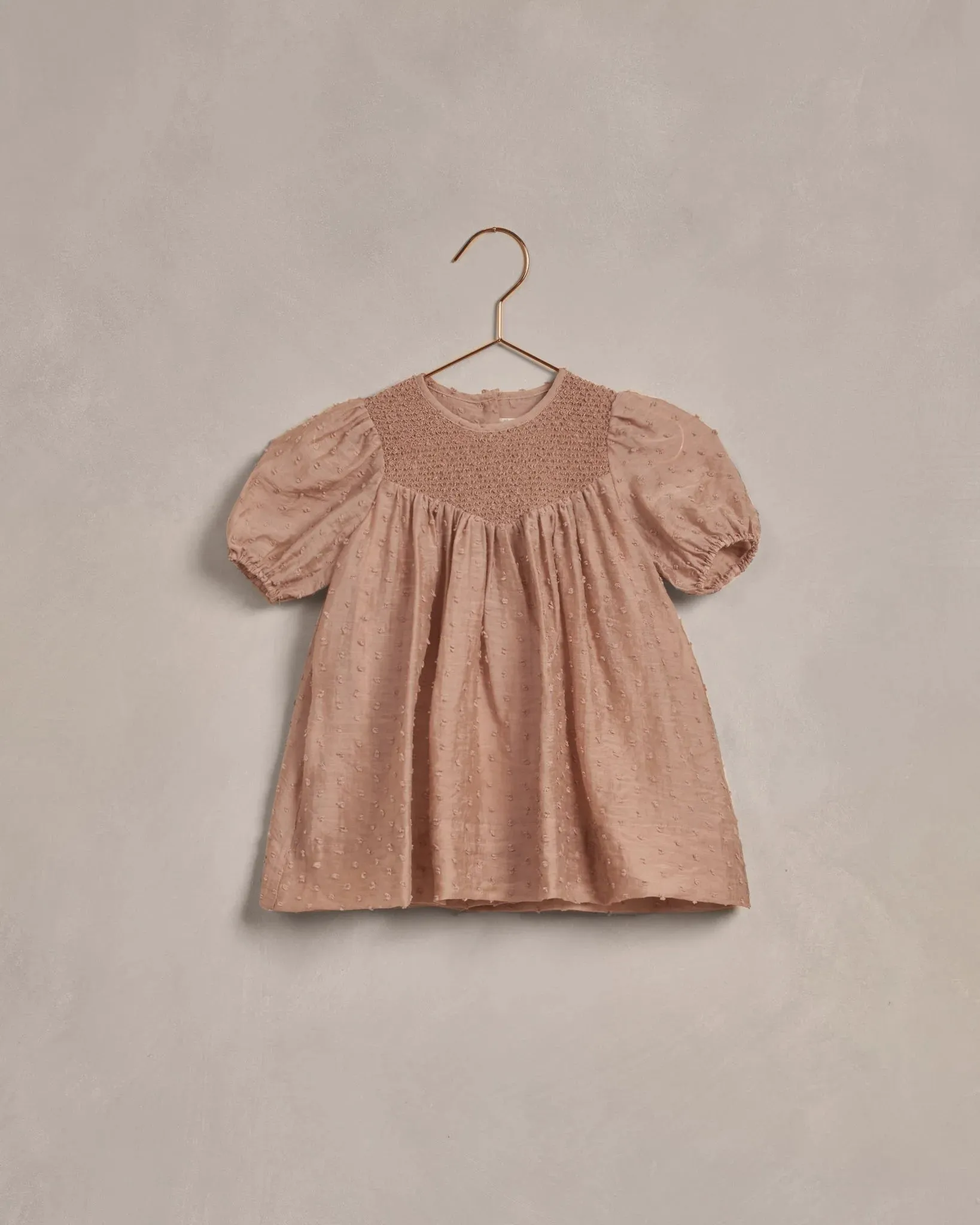 NORA LEE DAPHNE DRESS-DUSTY ROSE